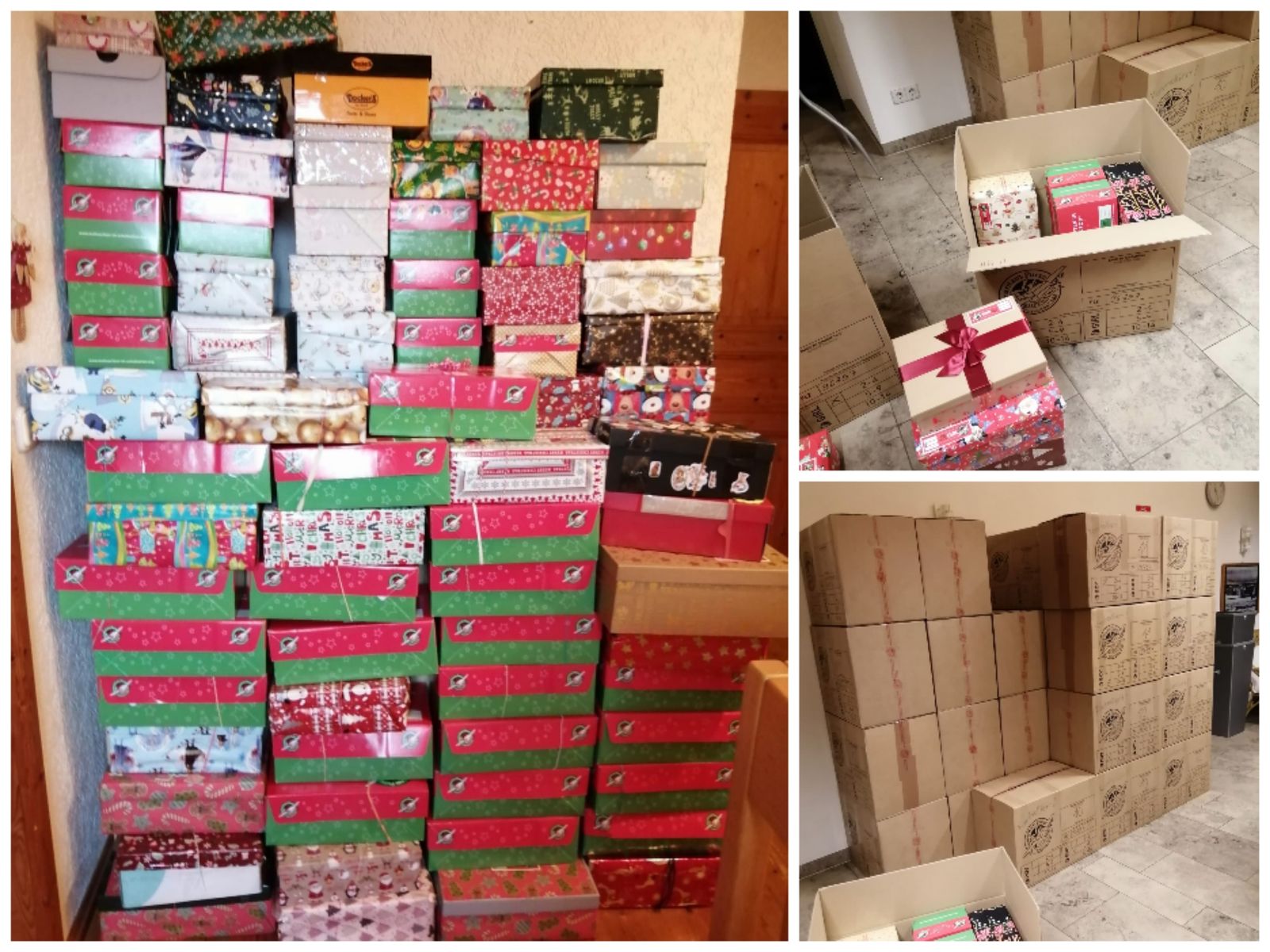 Weihnachten im Schuhkarton