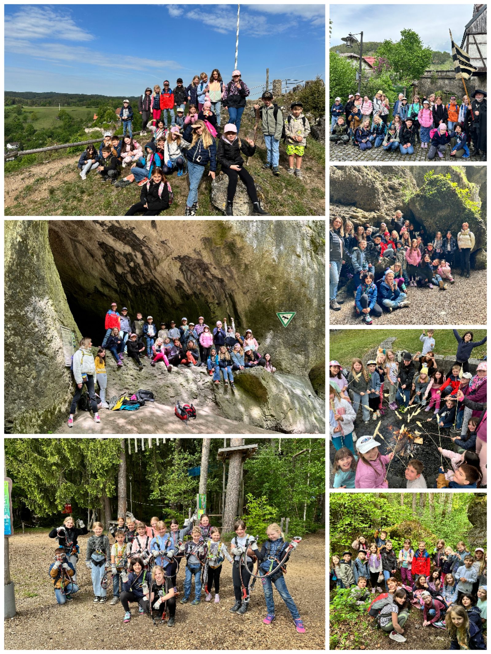Abenteuer, Spaß und Zusammenhalt – die 3a im Schullandheim in Pottenstein