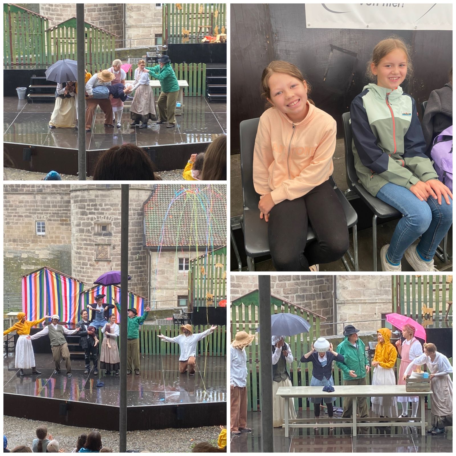 Besuch der Rosenberg - Festspiele