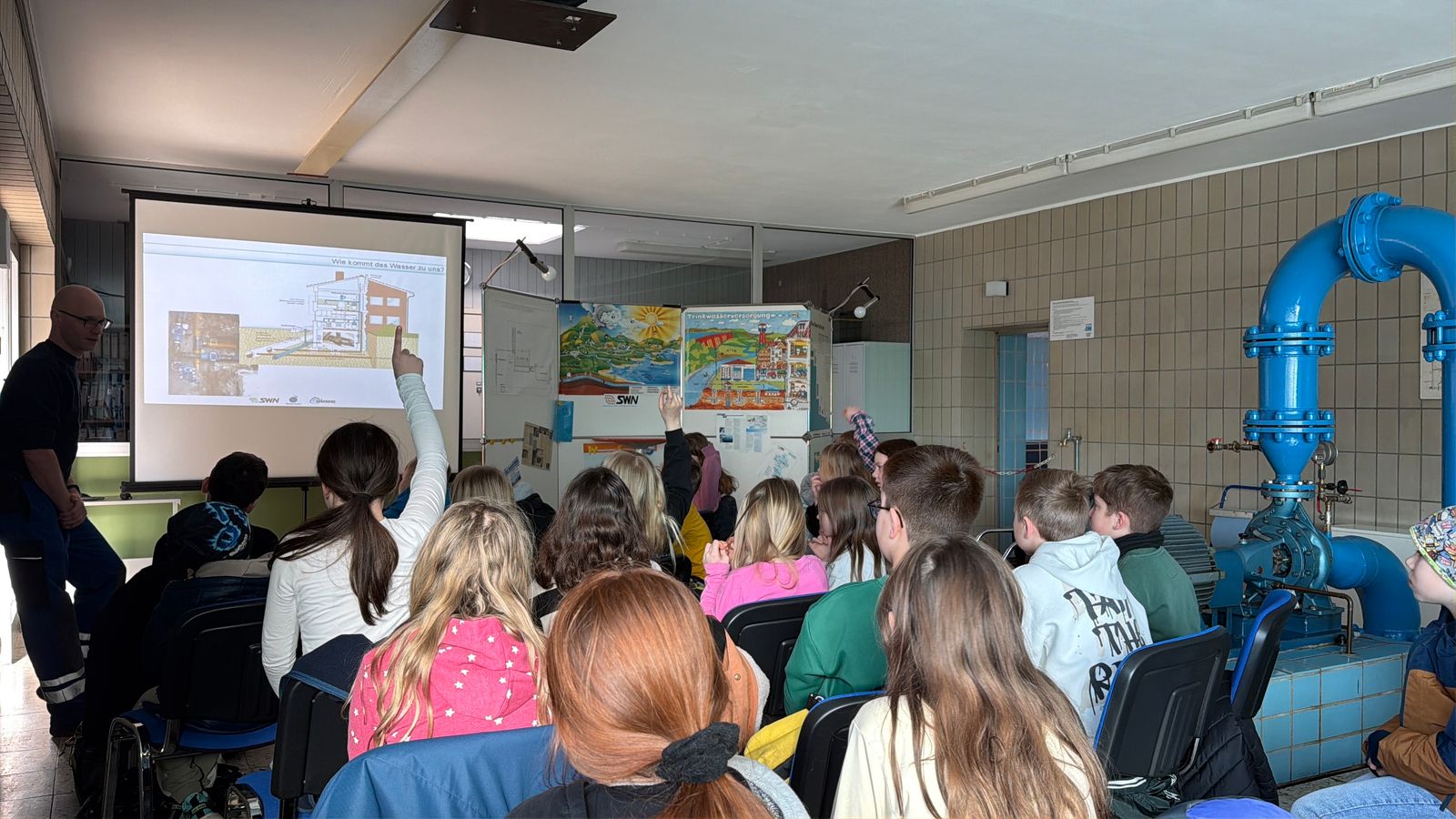 Zu Besuch im Wasserwerk – Unser Trinkwasser hautnah erlebt